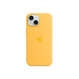 Alkuperäinen Apple iPhone 15 Silicone Case MagSafe Sunshine