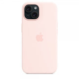 Apple Alkuperäinen iPhone 15 Silikonikuori MagSafella, Vaaleanpunainen