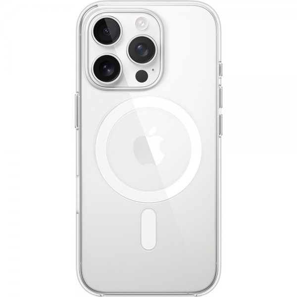 Apple Alkuperäinen iPhone 16 Pro Max Kuori Läpinäkyvä Case MagSafe Läpinäkyvä