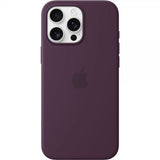 Apple Alkuperäinen iPhone 16 Pro Max Kuori Silikonikuori MagSafe Plum