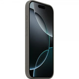 Apple Alkuperäinen iPhone 16 Pro Kuori Silikonisuojakuori MagSafe Stone Gray