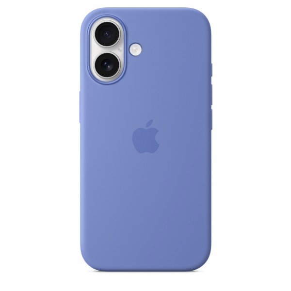 Apple Alkuperäinen iPhone 16 -silikonisuojakuori MagSafella, Periwinkle