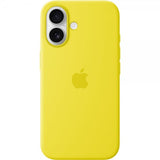 Apple Alkuperäinen iPhone 16 -silikonisuojakuori MagSafe Star Fruit