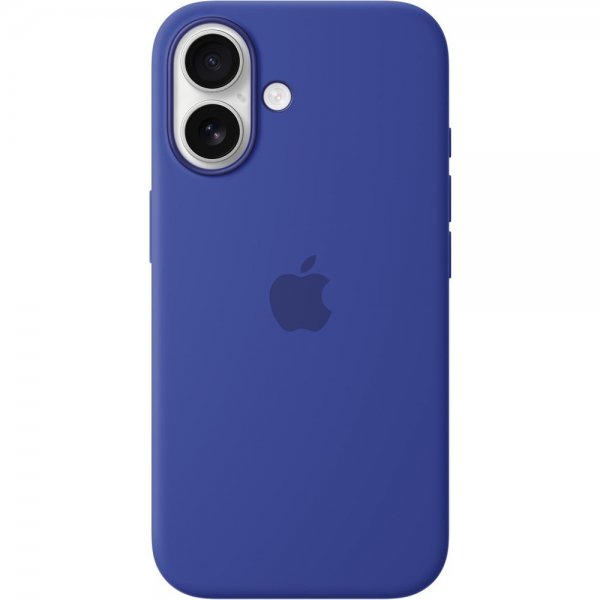 Apple Original iPhone 16 -silikonisuojakuori MagSafella, Ultramarine