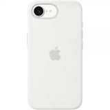 Apple alkuperäinen iPhone 16e -silikonisuojakuori, valkoinen