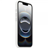 Apple alkuperäinen iPhone 16e -silikonisuojakuori, valkoinen