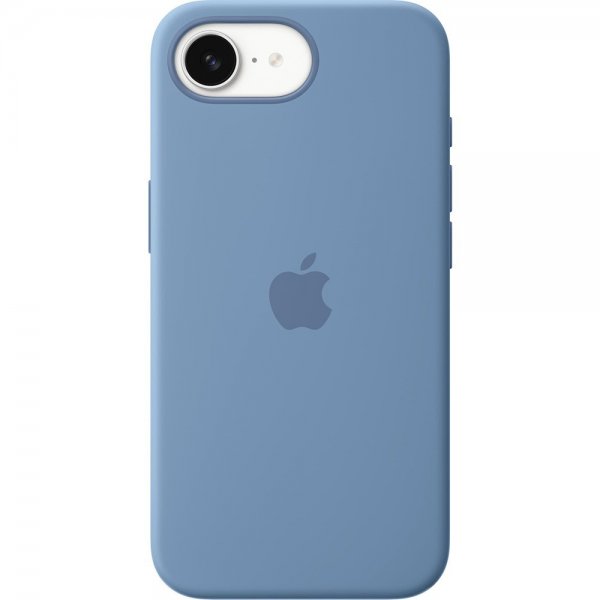 Apple Original iPhone 16e -silikonisuojakuori, talvisininen