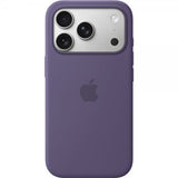 Apple alkuperäinen iPhone 17 Pro Max -silikonisuojakuori MagSafe – Purple Fog