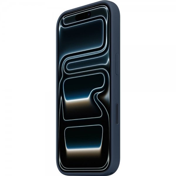 Apple Alkuperäinen iPhone 17 Pro -silikonisuojakuori MagSafe Midnight