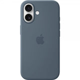 Apple Alkuperäinen iPhone 17 -silikonikuori MagSafe-tuella, Anchor Blue