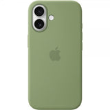 Apple Alkuperäinen iPhone 17 -kuori silikonikotelo MagSafe Light Moss