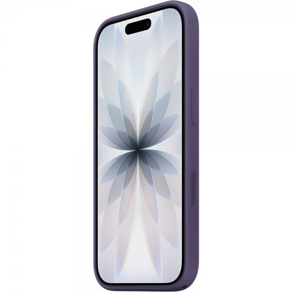 Apple Alkuperäinen iPhone 17 -silikonisuojakuori MagSafe Purple Fog