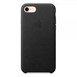 Apple Alkuperäinen iPhone 8 Nahkakuori Musta