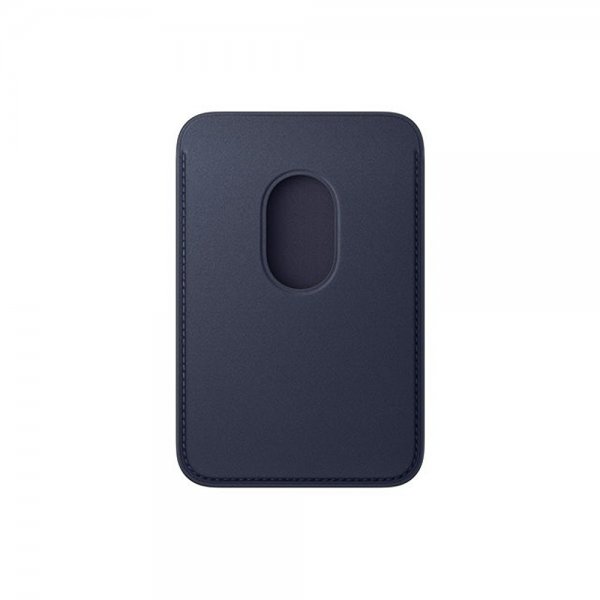 Apple Original Korthållare FineWoven Lompakko MagSafe Navy