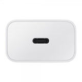 Samsung alkuperäinen laturi USB-C-kaapelilla 15W PD-virtasovitin Valkoinen