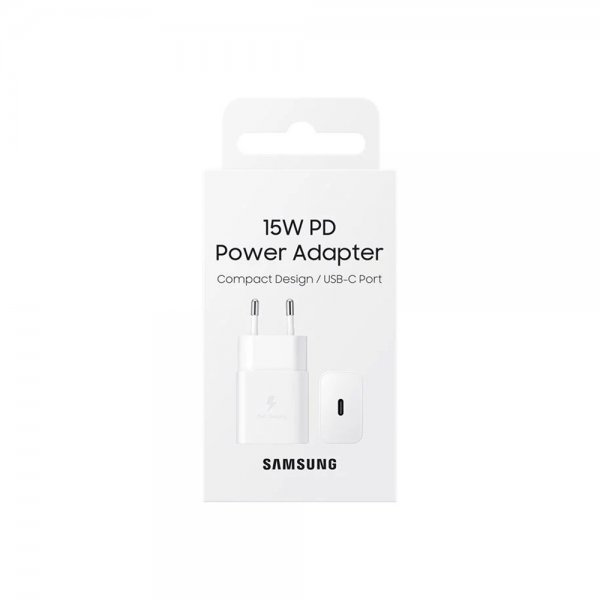 Samsung alkuperäinen laturi 15W PD -virtalähde valkoinen
