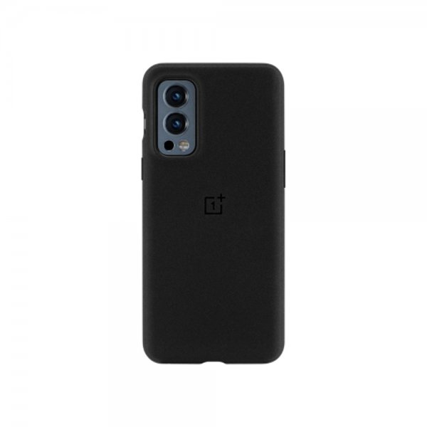 OnePlus Original Nord 2 5G -suojakuori Sandstone Bumper Case, musta