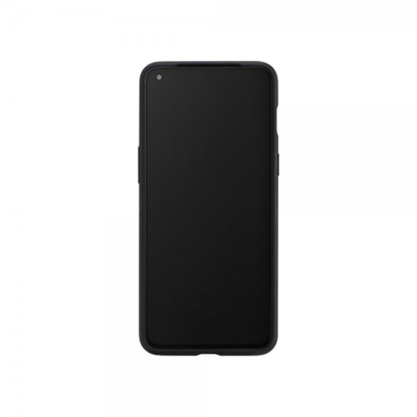 OnePlus Original Nord 2 5G -suojakuori Sandstone Bumper Case, musta