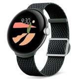 Google Original Pixel Watch/Pixel Watch 2/Pixel Watch 3 41mm ranneke, kudottu ranneke, Ivy
