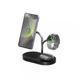 Samsung Alkuperäinen Langaton Laturi 3in1 Wireless Charger Qi2 Magneettinen Musta