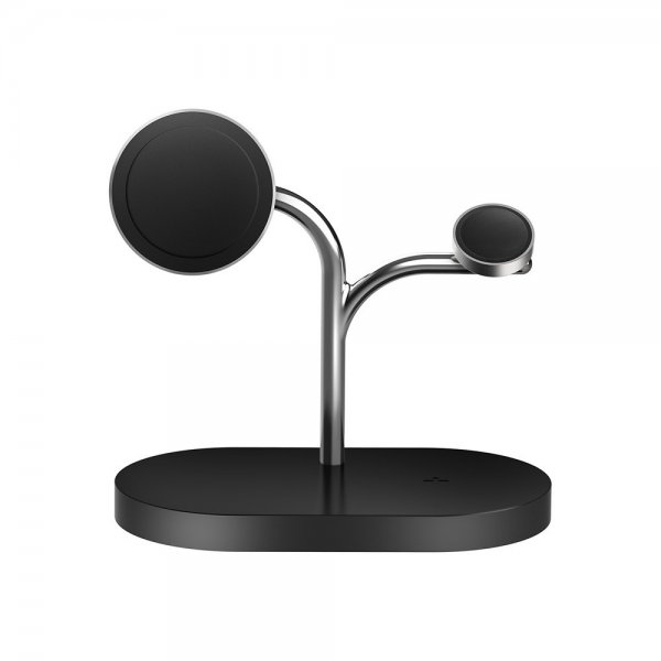 Samsung Alkuperäinen Langaton Laturi 3in1 Wireless Charger Qi2 Magneettinen Musta