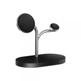 Samsung Alkuperäinen Langaton Laturi 3in1 Wireless Charger Qi2 Magneettinen Musta