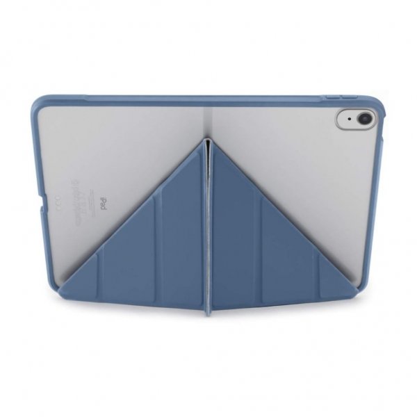 Pipetto iPad Air 10.9 (sukupolvet 4/5) Suojakotelo Origami Shield, tummansininen