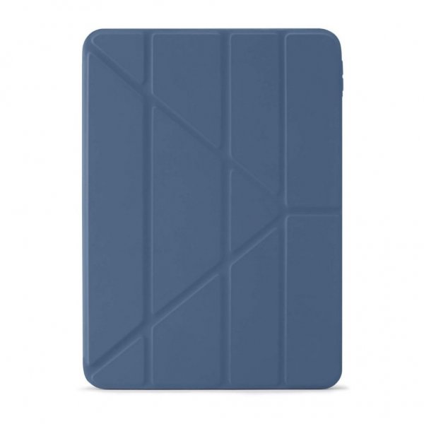 Pipetto iPad Air 10.9 (sukupolvet 4/5) Suojakotelo Origami Shield, tummansininen