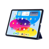 Pipetto iPad 10.9 (10. sukupolvi)/iPad 11 (A16) kotelo Origami No1 Original Case Tumman sininen