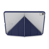 Pipetto iPad 10.9 (10. sukupolvi)/iPad 11 (A16) kotelo Origami No1 Original Case Tumman sininen