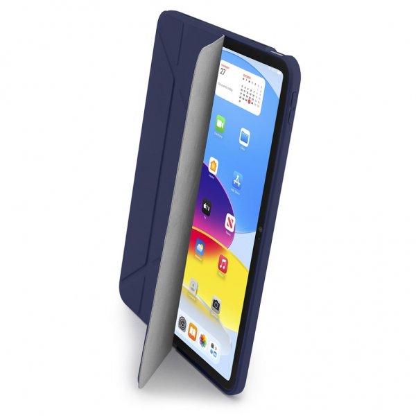 Pipetto iPad 10.9 (10. sukupolvi)/iPad 11 (A16) kotelo Origami No1 Original Case Tumman sininen
