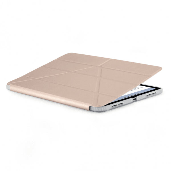 Pipetto iPad Air 13 (M2/M3/M4) -kotelo Origami No1 Original Case Metallic Rose