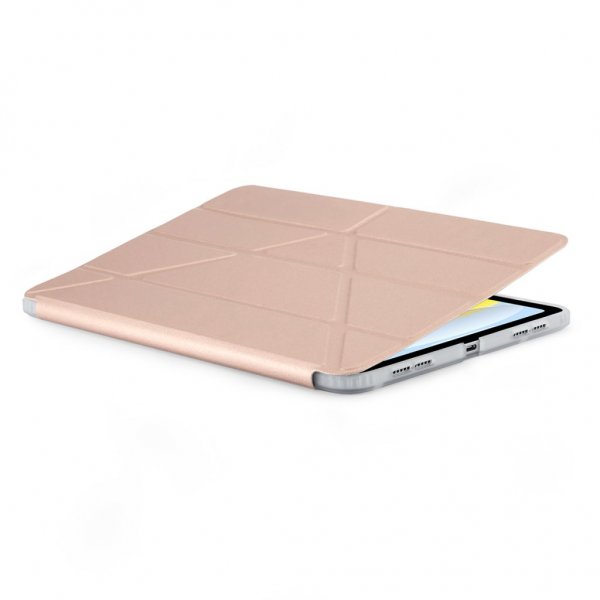 Pipetto iPad 10.9 (10. sukupolvi)/iPad 11 (A16) -suojakotelo Origami No1 Original Case Metallic Pink