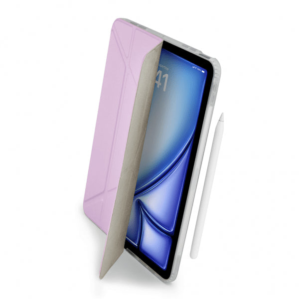 Pipetto iPad Air 11 (M2/M3/M4) -suojakotelo Origami No1 Original Case, metallinhohtoinen violetti