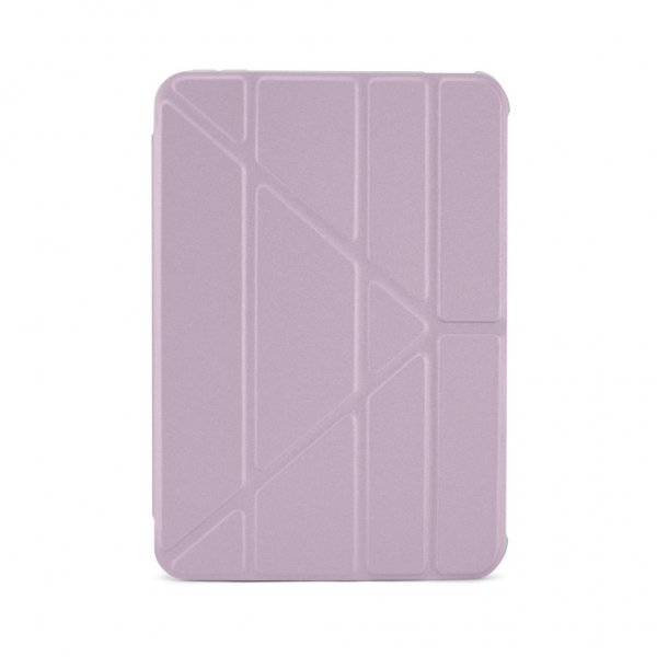 Pipetto iPad mini (6. sukupolvi)/iPad mini (A17 Pro) -suojakotelo Origami No1 Original Case, metallinen liila