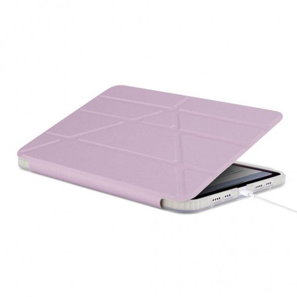 Pipetto iPad mini (6. sukupolvi)/iPad mini (A17 Pro) -suojakotelo Origami No1 Original Case, metallinen liila