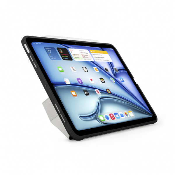 Pipetto iPad Air 11 (M2/M3/M4) -kotelo, Origami No1 Original Case, musta