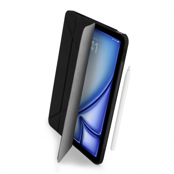 Pipetto iPad Air 13 (M2/M3/M4) -suojakotelo Origami No1 Original Case, musta