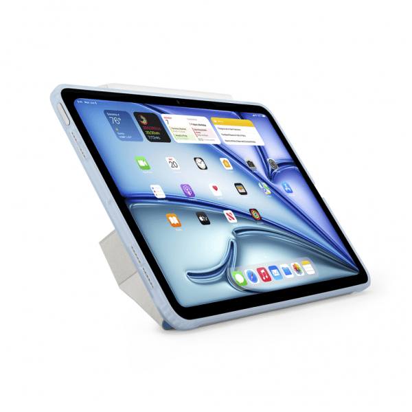 Pipetto iPad Air 11 (M2/M3/M4) Suojakuori Origami No1 Original Case Vaaleansininen