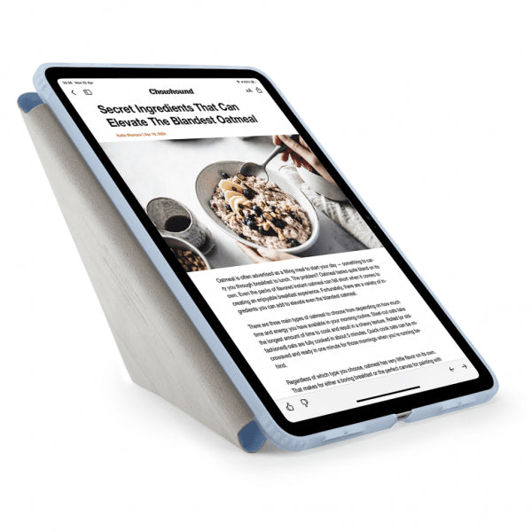 Pipetto iPad Air 11 (M2/M3/M4) Suojakuori Origami No1 Original Case Vaaleansininen
