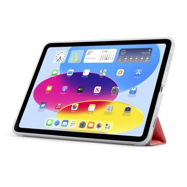 Pipetto iPad 10.9 (10. sukupolvi)/iPad 11 (A16) kotelo Origami No1 Original Case, pinkki