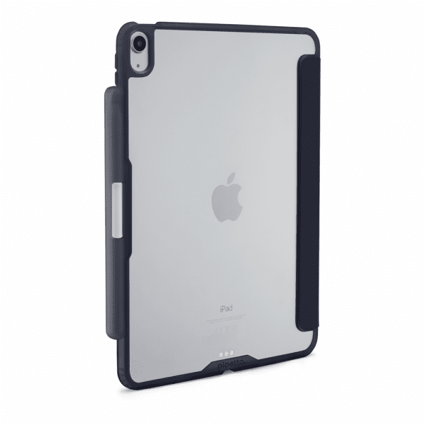 Pipetto iPad Air 11 (M2/M3/M4) -kotelo Origami No3 Pencil Case, tummansininen