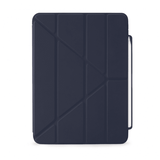 Pipetto iPad Air 11 (M2/M3/M4) -kotelo Origami No3 Pencil Case, tummansininen
