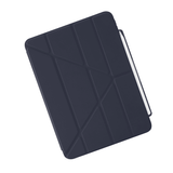 Pipetto iPad Air 11 (M2/M3/M4) -kotelo Origami No3 Pencil Case, tummansininen