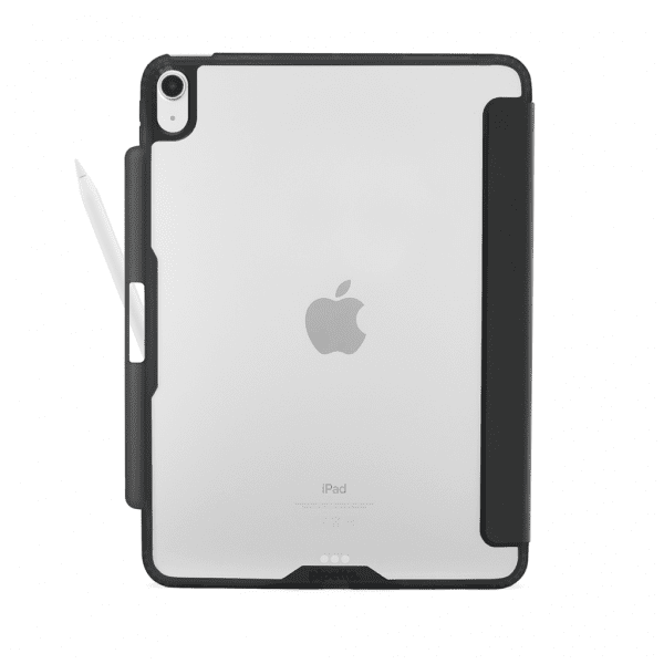 Pipetto iPad Air 11 (M2/M3/M4) -kotelo Origami No3 Pencil Case, musta