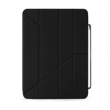 Pipetto iPad Air 11 (M2/M3/M4) -kotelo Origami No3 Pencil Case, musta