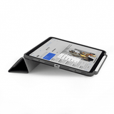 Pipetto iPad Air 11 (M2/M3/M4) -suojakotelo Origami No3 Pencil Case, harmaa