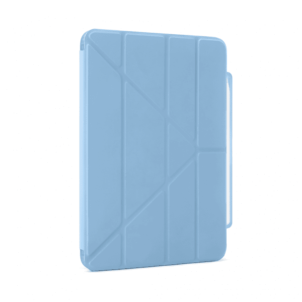Pipetto iPad Air 11 (M2/M3/M4) -suojakotelo Origami No3 Pencil Case, vaaleansininen