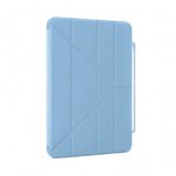 Pipetto iPad Air 11 (M2/M3/M4) -suojakotelo Origami No3 Pencil Case, vaaleansininen