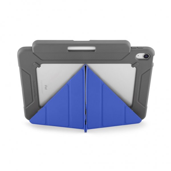 Pipetto iPad 10.9 (10. sukupolvi)/iPad 11 (A16) -kotelo Origami No2 Pencil Shield Royal Blue